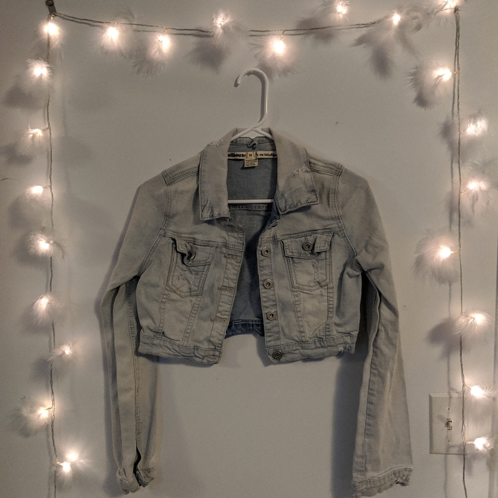 Cropped Jean Jacket